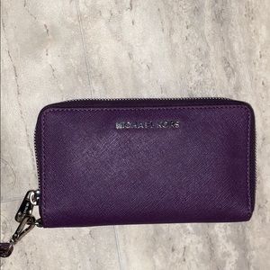 Purple Michael Kors Wallet